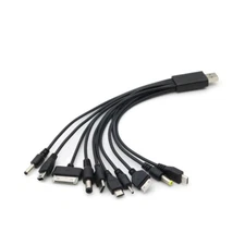 10 In 1 Micro USB Multi-Cable Charger Charging Cables For Mobile Phone