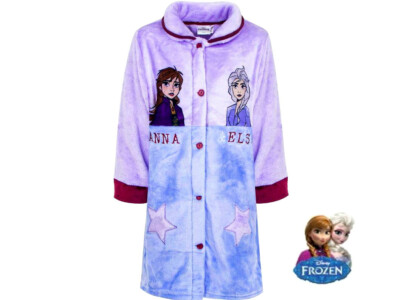 Disney FROZEN Eiskönigin warmes NIKKI Nachthemd Bademantel 98 104 110 116  NEU 