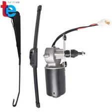 New UTV 12V Electric Windshield Wiper Motor Kit For Polaris RZR For Kawasaki US