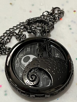 New nightmare before Christmas tim Burton pocket watch Nightmare Before Christmas Analog Pocket | Mercari main image 3
