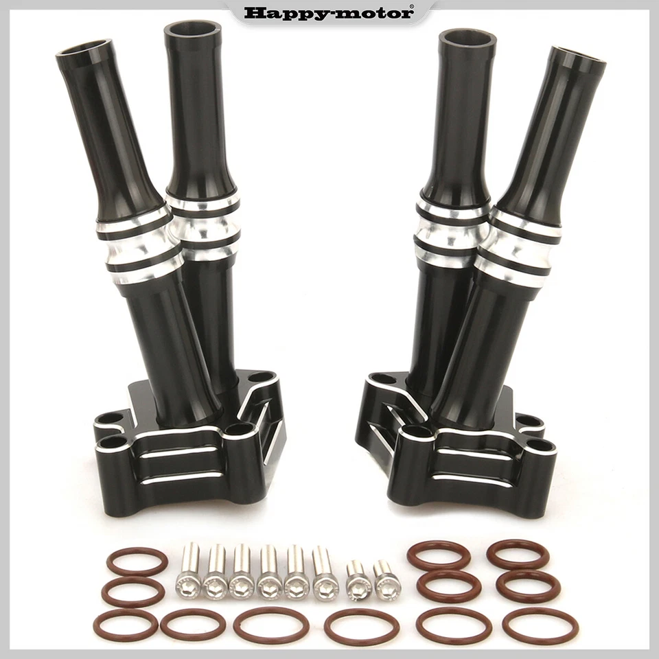 Cubierta de bloque elevador de varilla de empuje CNC para Harley Street Glide FLHX Road King FLHR 06-16 Foto 3 de 4