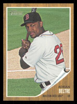 2011 Topps Heritage #225 Adrian Beltre Boston Red Sox