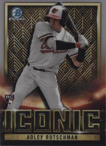 ADLEY RUTSCHMAN ~ 2023 Bowman Chrome Sapphire Edition RC #17 ~ PSA