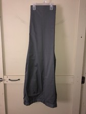 Men's Perry Ellis Portfolio 38x29 Dark Gray Grey Dress Pants EUC Polyester Blend