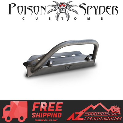 Poison Spyder Bfh Front Bumper W Brawler Bar Tabs For 87 95 Jeep Wrangler Yj Ebay