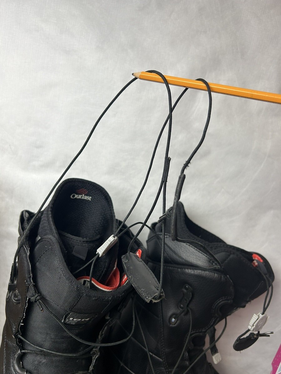 Burton Ion Snowboard Boots Men's 10.5 (EU 43.5) Black - Need Burton Ion Snowboard Boots Men's 10.5 (EU 43.5) Black - Need