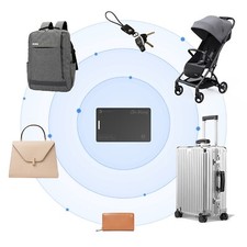 Wallet Tracker card, Compatible with apple find my app Finder for Luggage Tag