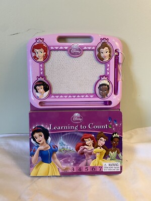 Disney Princess Learning to Count Interactive Drawing Book