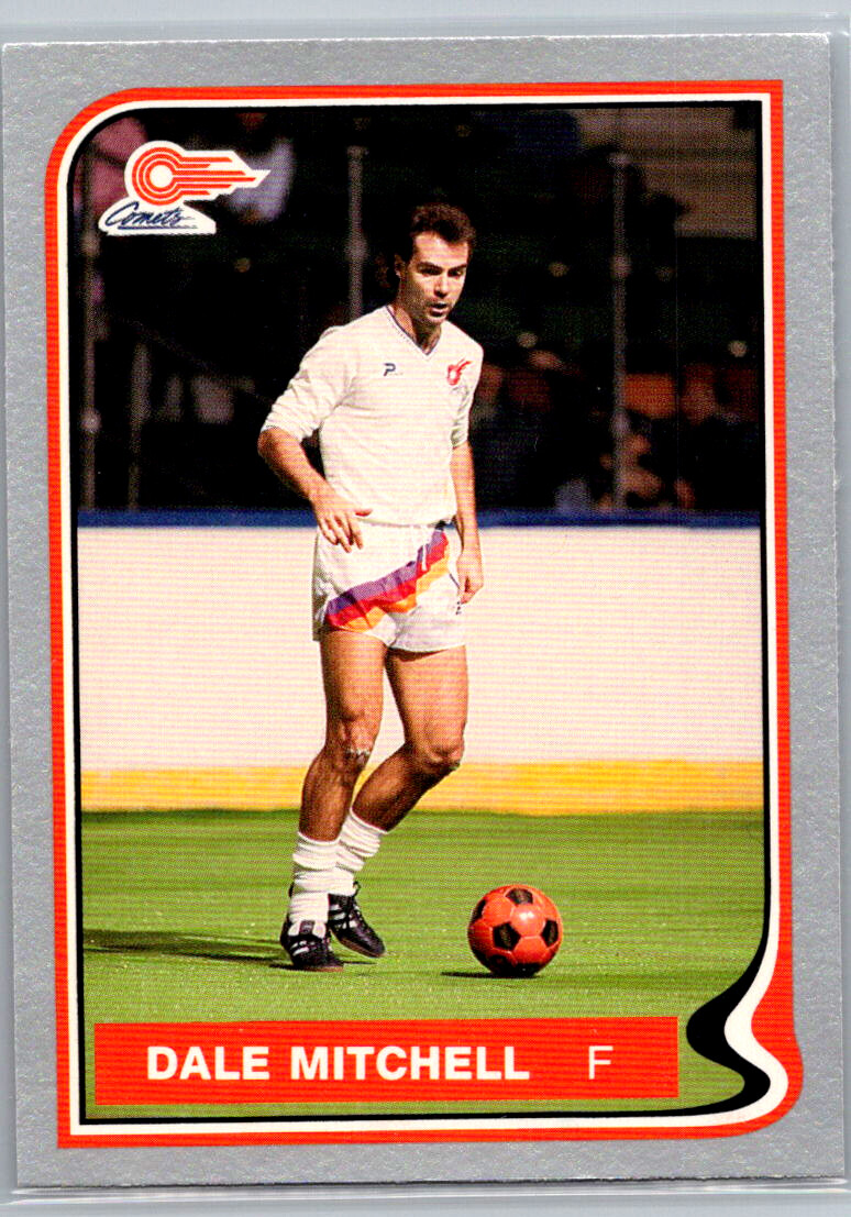 Dale Mitchell 1987-88 Pacific MISL RC #72 Kansas City Comets Rookie