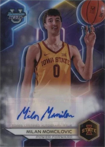 2023-24 Bowman University Best - Milan Momcilovic #B23-MMO