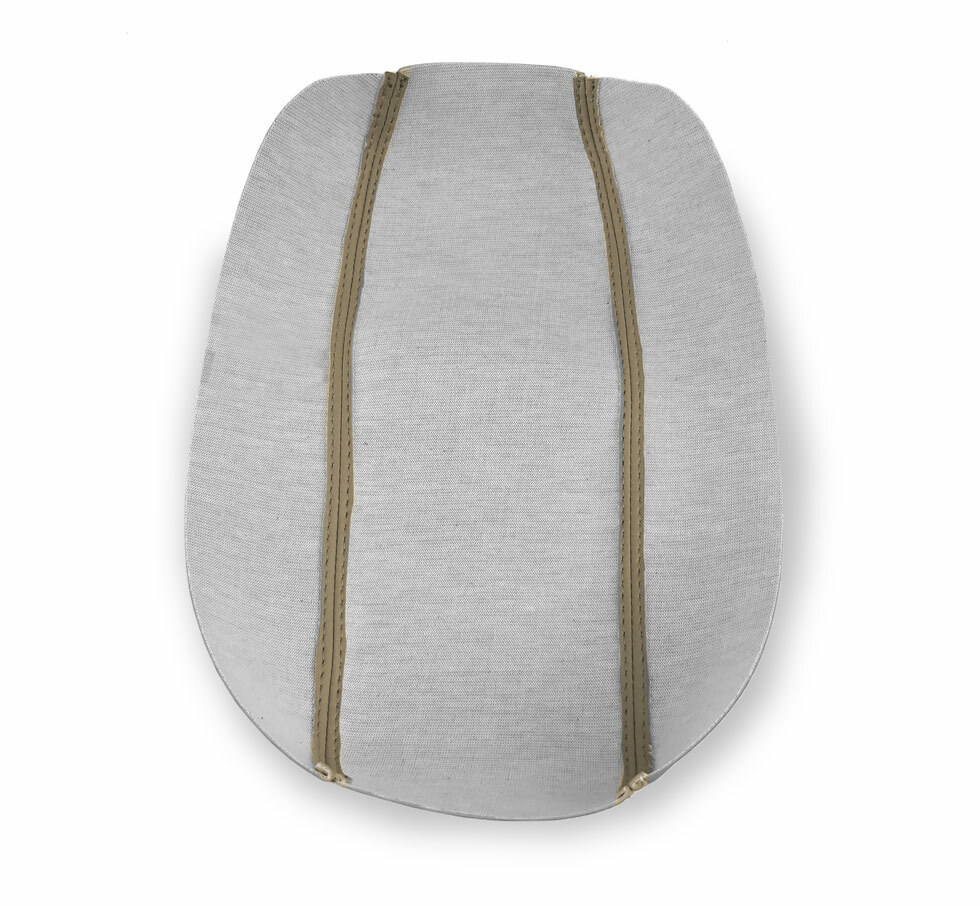 Fits 2003-2008 Forester XT Vinyl Leather Center Console Lid Armrest Cover Beige