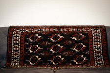 Vintage Antique Handmaid Persan Rug