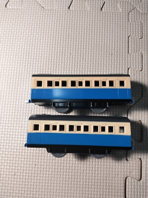 Tomy Thomas & Friends Series 2 Blue Passenger Express Coaches Cars Lot Bulk