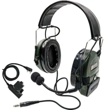 TAC-SKY Tactical Noise Cancelling Headset TSC1 Silicone Earmuff Edition FG