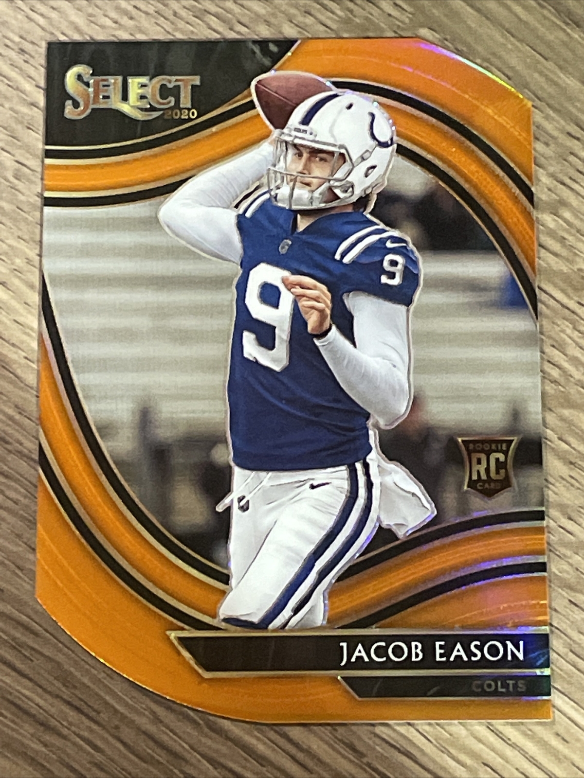 2020 Panini Select Orange Die Cut #348 Jacob Eason