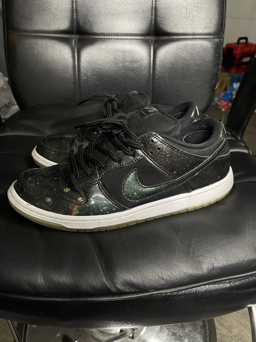 Nike SB Dunk Low TRD QS Galaxy Intergalactic 883232 001 US 10 black white 2017