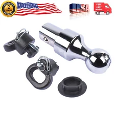 2-5/16" Gooseneck Ball & Safety Chain Anchor Kit 38000 lbs GTW Puck System 60638