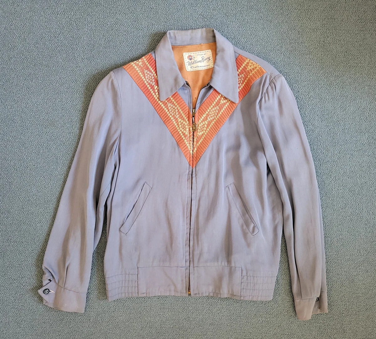 Rockabilly Gabardine Vintage Outerwear Coats & Jackets for Men for