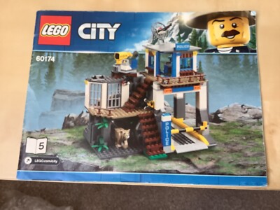Lego CITY 60174 Mountain Police Headquarters All Instruction