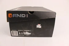 AND1 Men's Lock II Basketball Low-Top Sneakers Tennis Shoe, Size 8.5 New