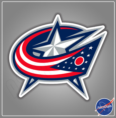 Columbus Blue Jackets NHL Ice Hockey Logo Sticker Decal *Size: 3''-12''*