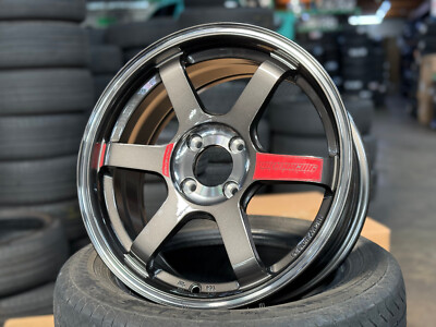 NEW! 4x100 (4 Wheels) 16x7J AOW TE37 SL SONIC GREY Flow Formed Fit