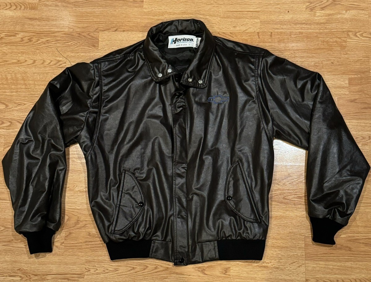 Vintage 1980s Horizon Sportswear Chevy Chevrolet Jacket Made Vintage 1980s Horizon Sportswear Chevy Chevrolet Jacket Made