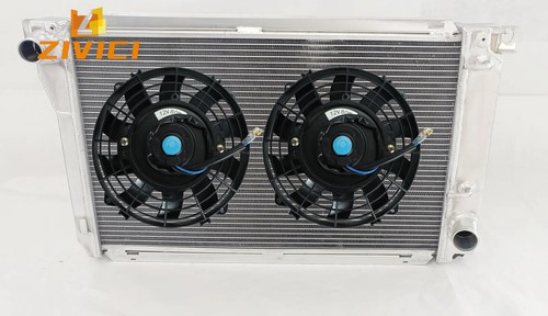 Aluminum Radiator+FAN For 1984-96 Ford Falcon XG XH Ute 4.0L Petrol 6cyl AT/MT