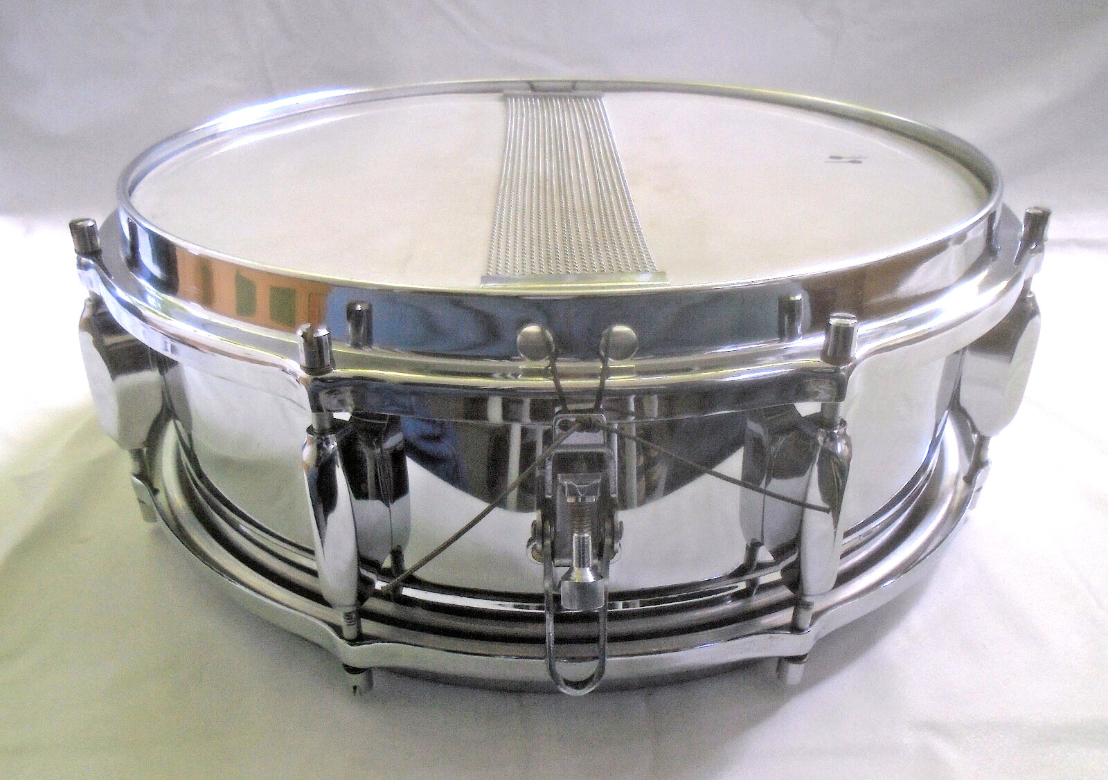 SONOR  - SNARE DRUM - Vtg 60s Teardrop Era D424 - Compound Lever