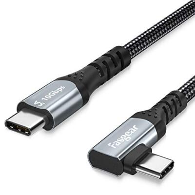 CAKOBLE USB-C Vers USB-C 3.1 Gen2 Câble 10Gbps Transfert De