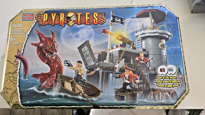 Mega Bloks 3618 Privateers' Lighthouse Pyrates Collection NEW! SEALED!