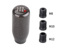 6 speed Carbon Fibre Gear Shift Knob for Nissan Subaru Toyota Ford Holden KIA