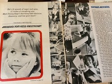 Victoria Meyerink, Child Star Actor, Four Page Vintage Clipping