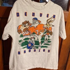 Denver Broncos Looney Tunes T-Shirt, Denver Broncos Shirt AN45689
