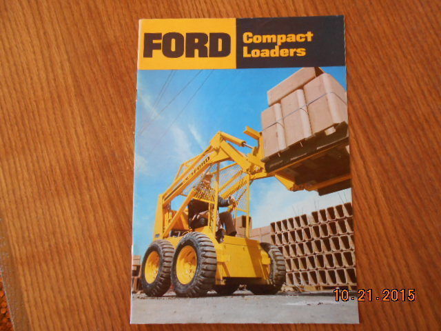 Ford compact loaders skid steers Specifications Specs Sheet Brochure