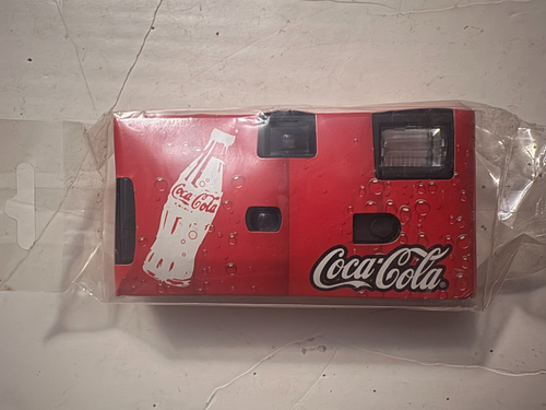 Vintage Coca Cola Disposable Indoor/Outdoor Camera w/ Flash Sealed | eBay