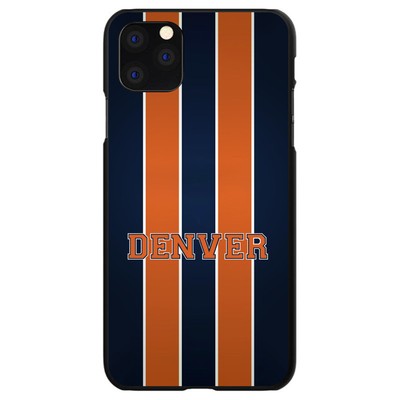 Hard Case Cover for iPhone / Samsung Galaxy Orange Navy Broncos