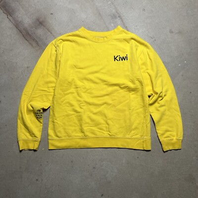 Harry Styles Kiwi I'm Having Your Baby, Yellow Sweatshirt Size Medium