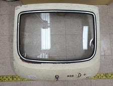 Used Oem Mg White Trunk Lidhatch Door With Glass 1962-1980 Mgb Gt Fb5