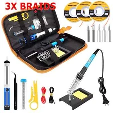 2.5mm Desoldering wick Braid No-clean Solder Stand Iron wick Sucker Kit