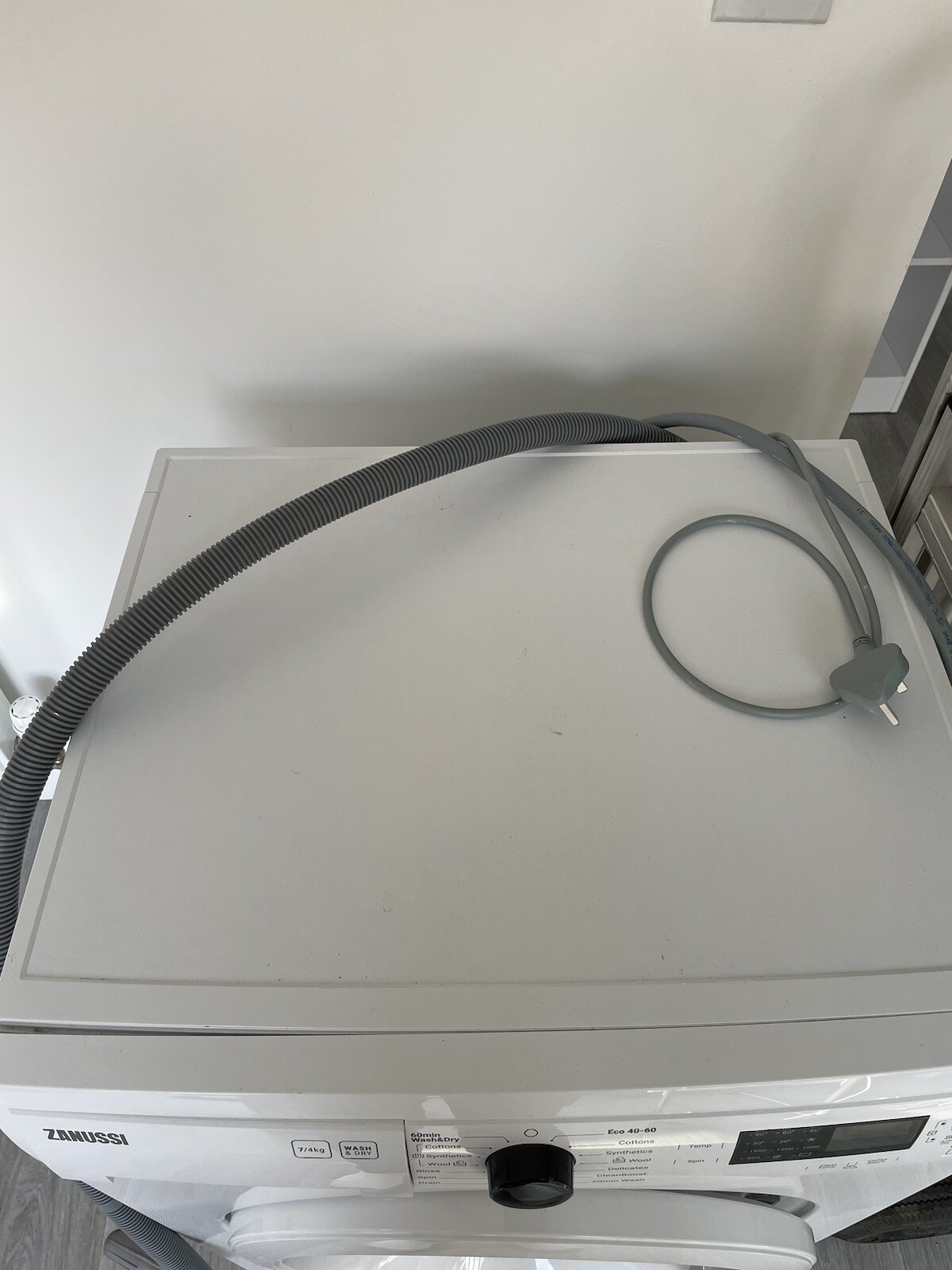 Zanussi ZWD76NB4PW White Washer Dryer 7332543766741 eBay