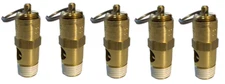 5PK American Made 1/4 NPT Compressor Safety Pop Off Valve 200 PSI Bulk Shop PK