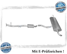 Auspuffanlage für Nissan Qashqai 1.6i 16V 2WD ab Bj.10.06 Auspuff