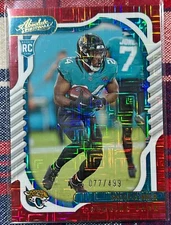 2022 Absolute NFL Red Squares Snoop Connor numbered 077/499