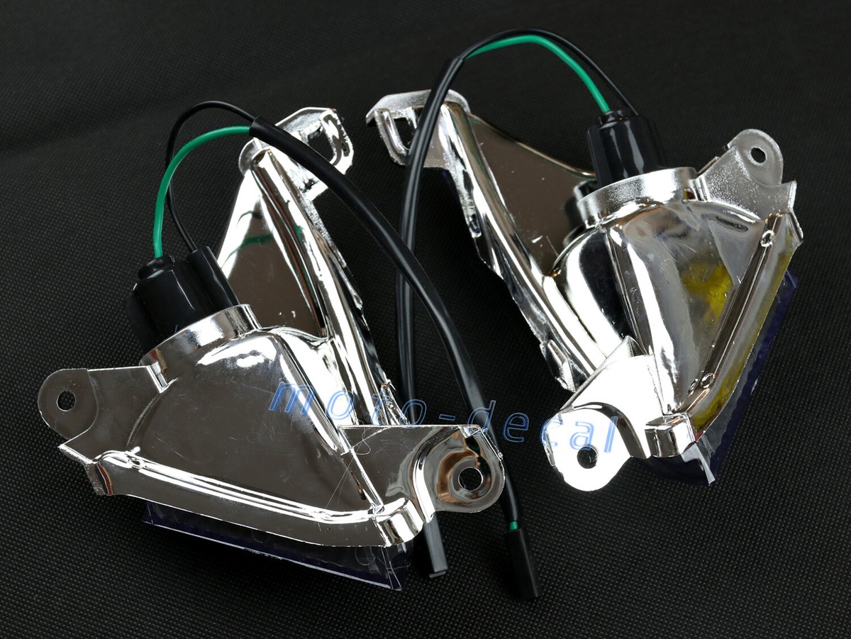 Front Turn Signals Light Lens For 2007-2016 2013 Ninja ZX6R ZX636