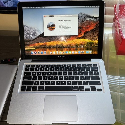 MacBook Pro A1278 Mid 2010 Core 2 Duo 2.4GHz 4GB 320GB HDD 13in No Batt/Charger
