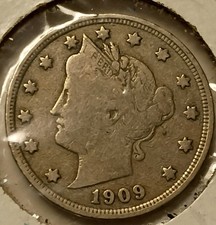 1909-P Liberty “V” Nickel - Very Good