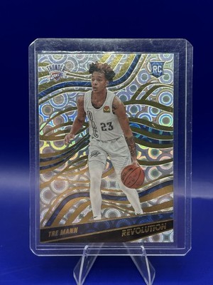Panini Revolution Tre Mann Rookie Groove #138 Thunder 2021-22 NBA Card
