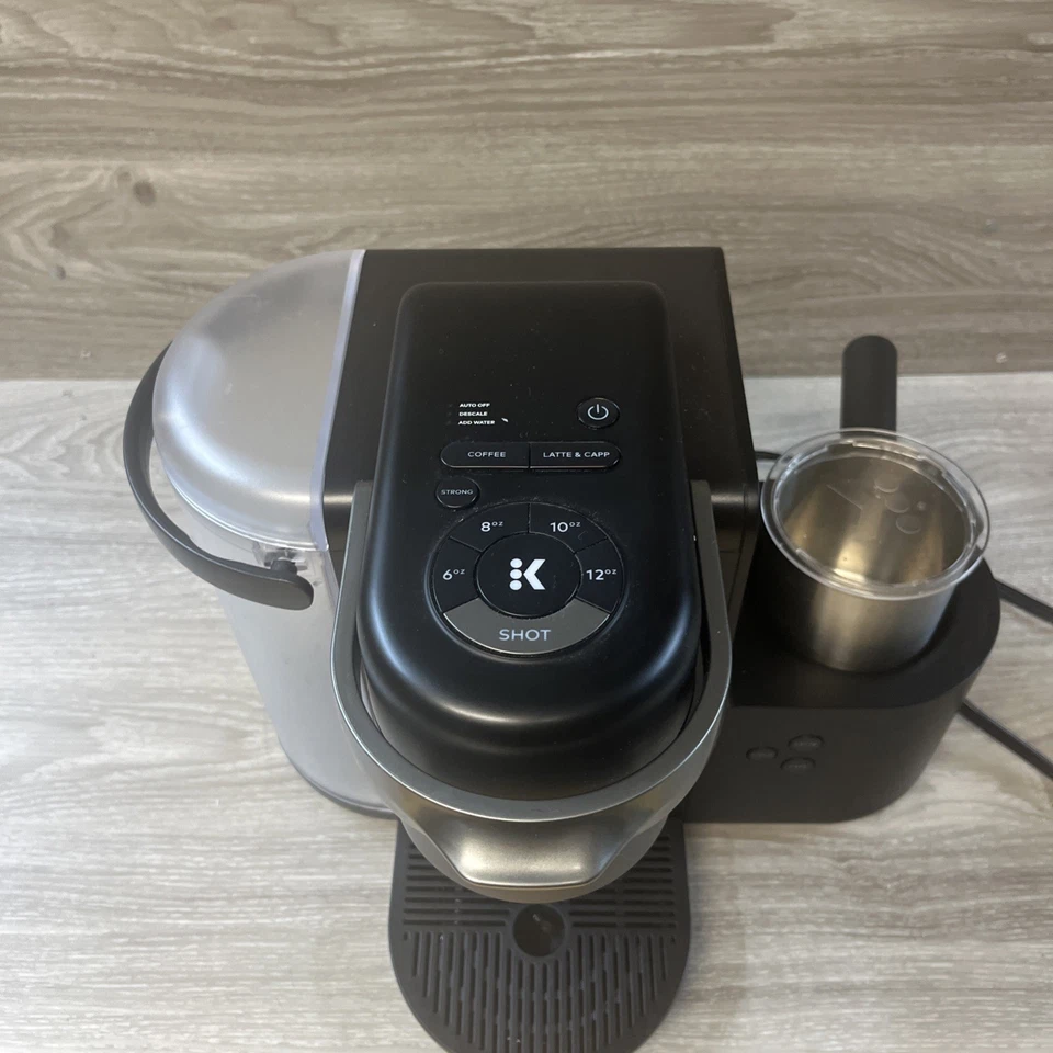 Keurig K-Cafe Single Serve K-Cup Pod Coffee Latte Maker Black/ Silver - Image 2 of 4
