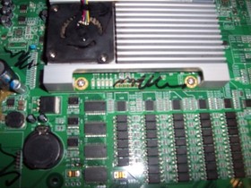 FIRE SPIN  IGS  PCB VGA  25 LINER CHERRY MASTER PCB!  WORKS POG
